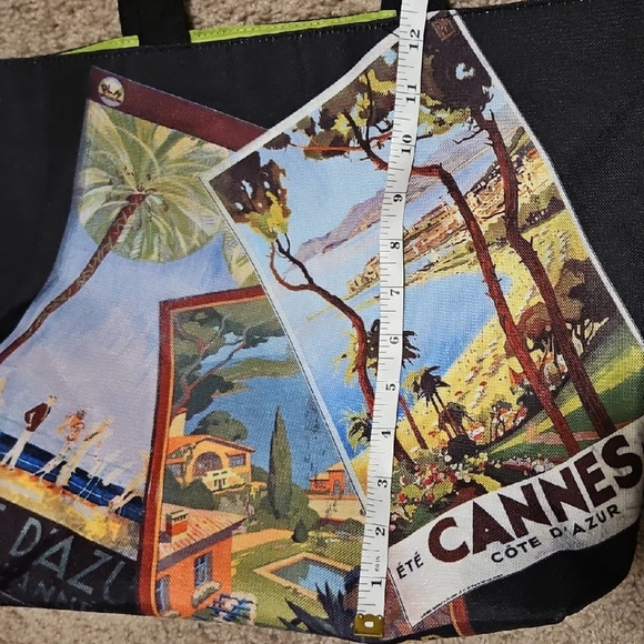 Lancome Riviera Collection Lime Green Fabric - Picture 9 of 9